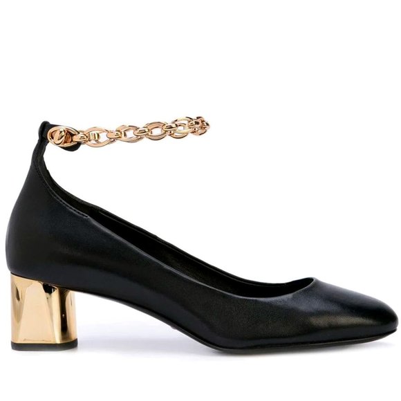 Stella Luna Chain Strap Pumps - Picture 7 of 8